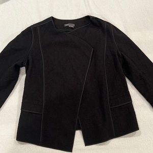 Vince Black Open Front Blazer